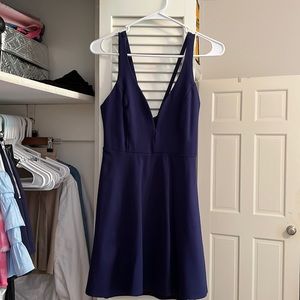 Lulus navy dress